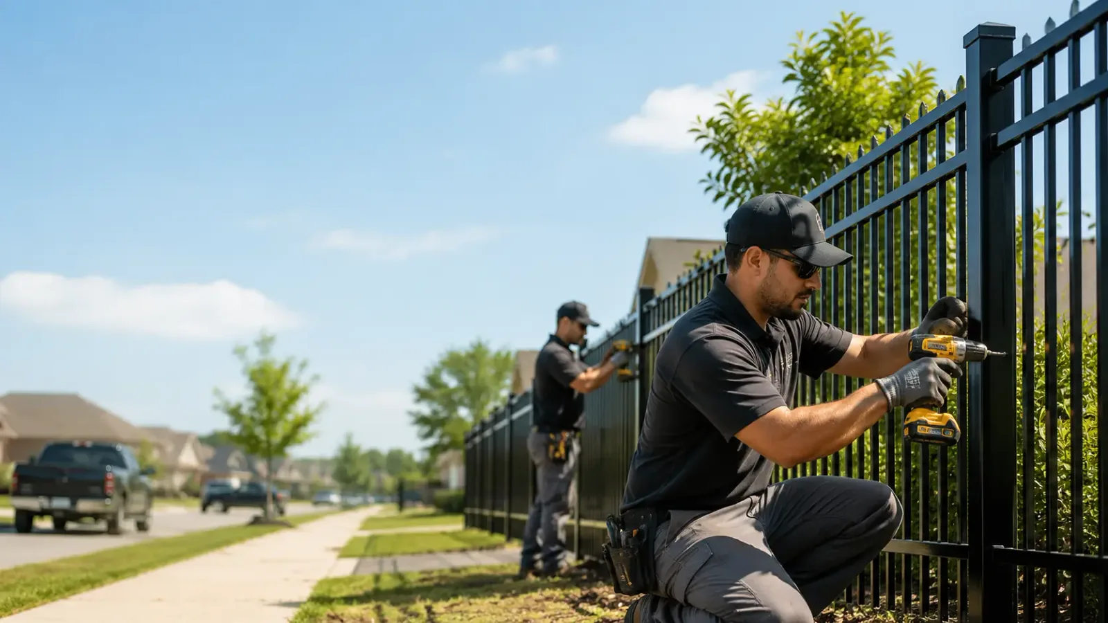 Metal Fence Installation in Atlanta, MI